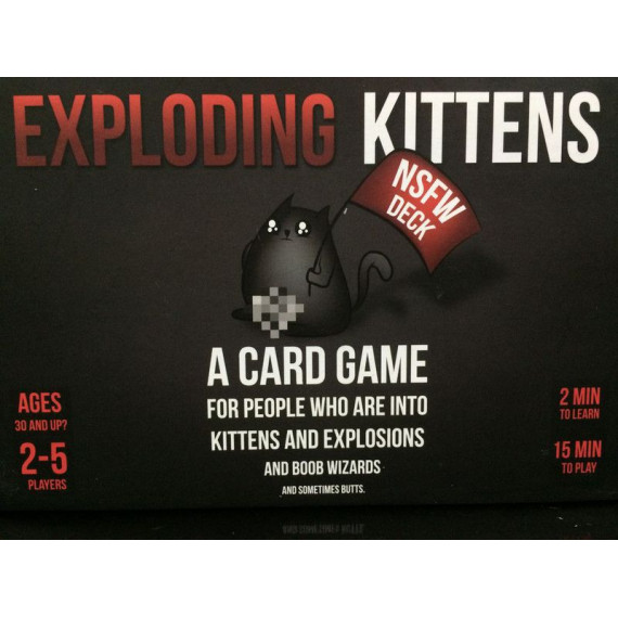 爆炸貓 18禁版 Exploding Kittens NSFW